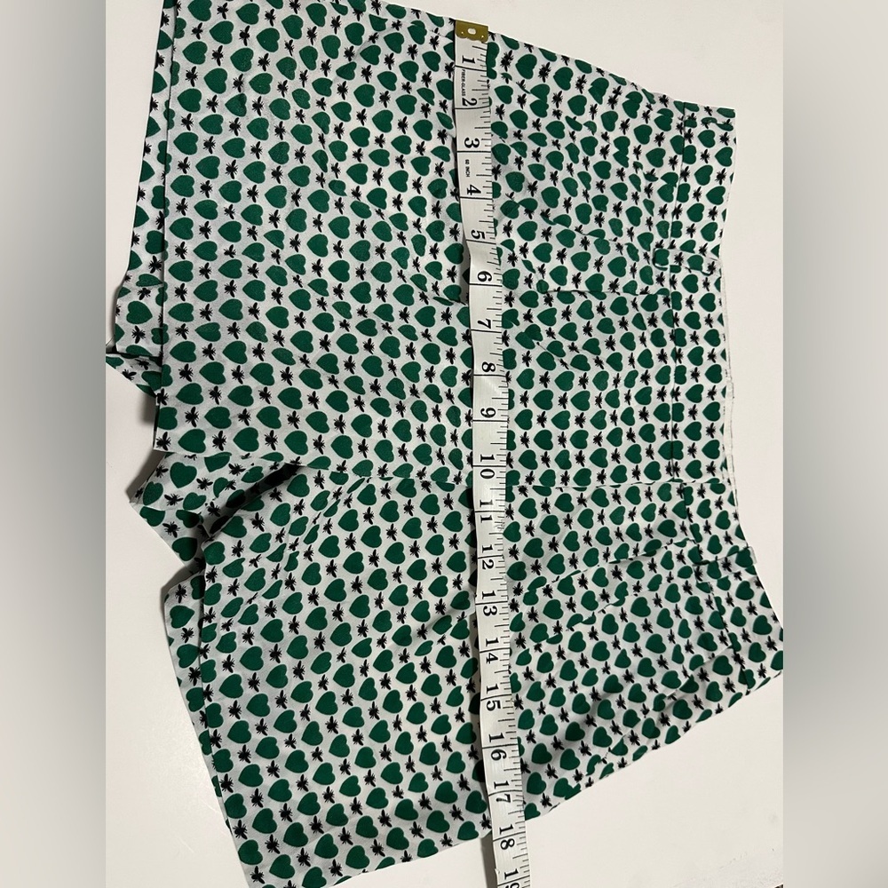 🍀🐝 J. Crew Collection Honeypie Bee & Hearts Shorts - Size 0🐝🍀 - Picture 10 of 15